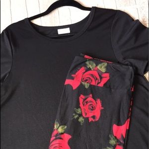 Solid Black Medium Carly & TC leggings